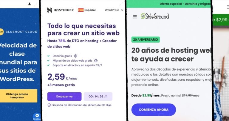 Los Mejores Servicios de Hosting Web en 2024: Una Guía Completa